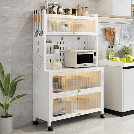 Freestanding Kitchen Shelf and Microwave Cabinet Assembly Service